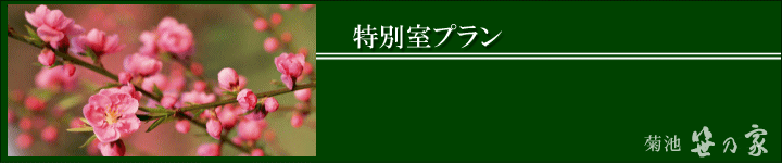 笹乃家特別室プラン