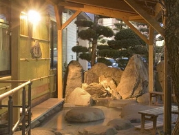 日帰りプラン足湯